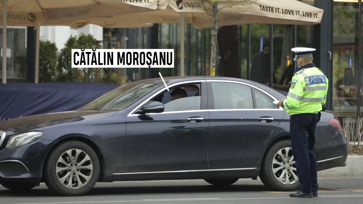 Cătălin Moroșanu, probleme cu Poliția