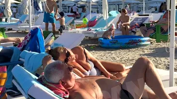 Ce face acum Mitica Dragomir pe plaja, la mare. Doamna Vica l-a tras deoparte si...