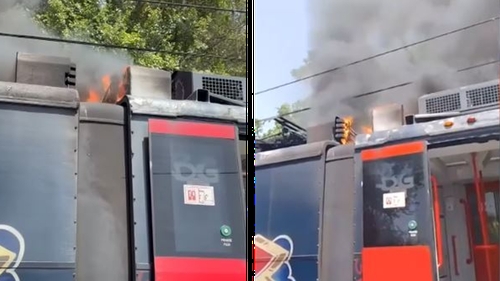 Clipe de groază pentru turiștii din Italia: un tren a luat foc! 2 români fac dezvăluiri cutremurătoare: ”Oamenii au început să se panicheze”