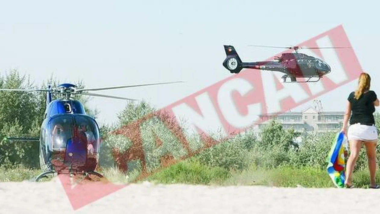 Smecherasul si-a mai tras un elicopter