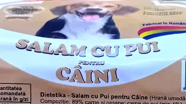 Surpriză! Ce conține, de fapt, salamul cu pui pentru câini, care se vinde în supermarketurile din România