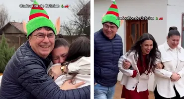 Ce cadou impresionant le-a făcut Mira părinților ei, de Crăciun. Au fost emoționați până la lacrimi!