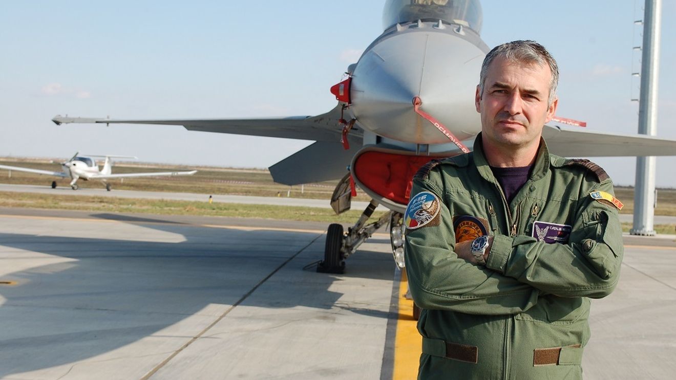 În urmă cu 15 ani, s-a catapultat dintr-un MIG, iar azi... Povestea celui mai experimentat pilot militar din România