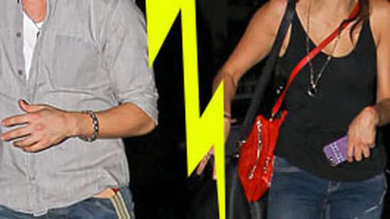 S-au despartit deja, dupa doar sase saptamani de relatie! Imagini inedite cu actrita si coregraful!