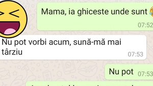 Bancul de weekend | "Mamă, ia ghicește unde sunt!"