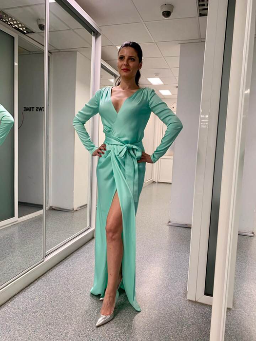 Ramona Păuleanu pe vremea când lucra la ProTV