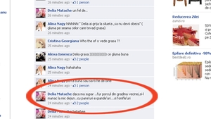 Delia, esti slaba, dar la gramatica! Uite ce greseala ai facut!