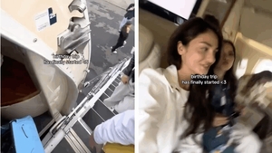 Andreea Bostănică, aroganță de ziua ei de naștere! A sărbătorit la înălțime, într-un avion privat