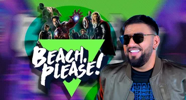 „Au venit Avengers să salveze Beach, Please!”. Costel Biju a făcut show pe scenă
