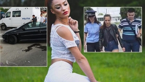 Andreina, tânăra care a omorât un bărbat pe o trecere de pieton din Târgoviște după ce s-a drogat, a fost eliberată. Ce a făcut când a văzut jurnaliștii