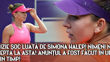 Decizia soc luata de Simona Halep! Nimeni nu se astepta la asta! Anuntul a fost facut in urma cu putin timp