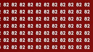 Test de inteligență | Poți vedea unde se ascunde numărul 28 printre multitudinea de 82, în doar 5 secunde?