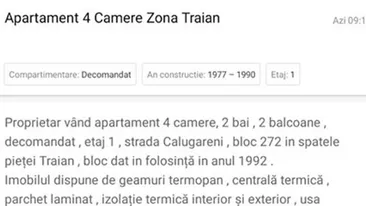 Cum arată și cât costă cel mai scump apartament din Vaslui