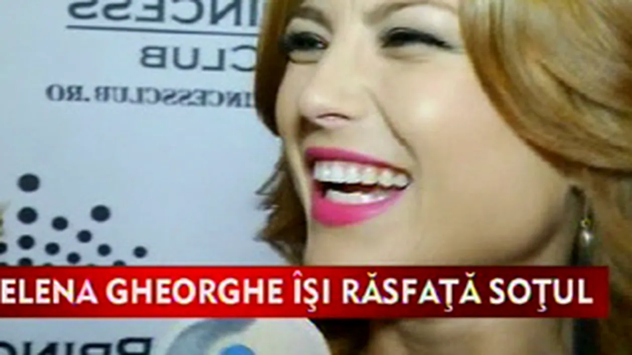 VIDEO Elena Gheorghe a fost fericita de 8 Martie: Uite ca mi-a venit si mie randul sa fiu mama!