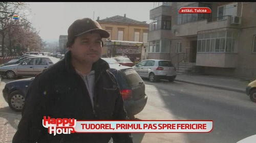 Omul Bormaşină s-a mutat în garsoniera dăruită de Happy Hour! Nu i-a venit să creadă că e a lui şi nu a dormit două zile de emotii
