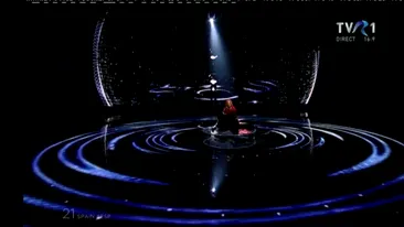 Show erotic pe scena Eurovision! Concurenta Spaniei a aratat tot in timp ce canta!