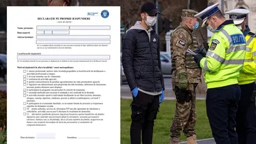 S-a modificat din nou declarația pe proprie răspundere! E valabilă doar până pe 1 iunie, dar amenzile sunt foarte mari