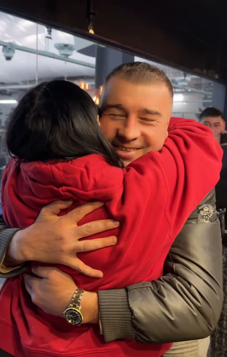 Andra s-a întâlnit cu Lucian Bute în Canada. Foto: Instagram / Andra Măruță