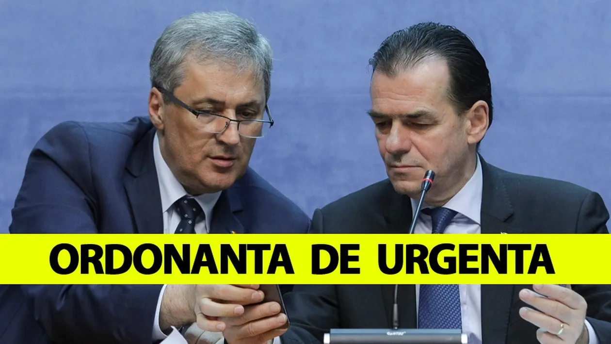 O nouă Ordonanță de Urgență a intrat în vigoare, începând chiar de ieri! Orban și Vela au anunțat noile schimbări