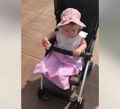 Sofia, fetiţa Biancăi Drăguşanu şi a lui Victor Slav