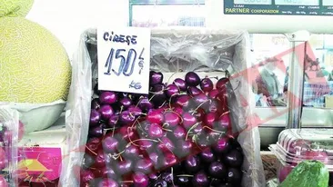 Cirese, la vanzare cu 150 de lei kilogramul