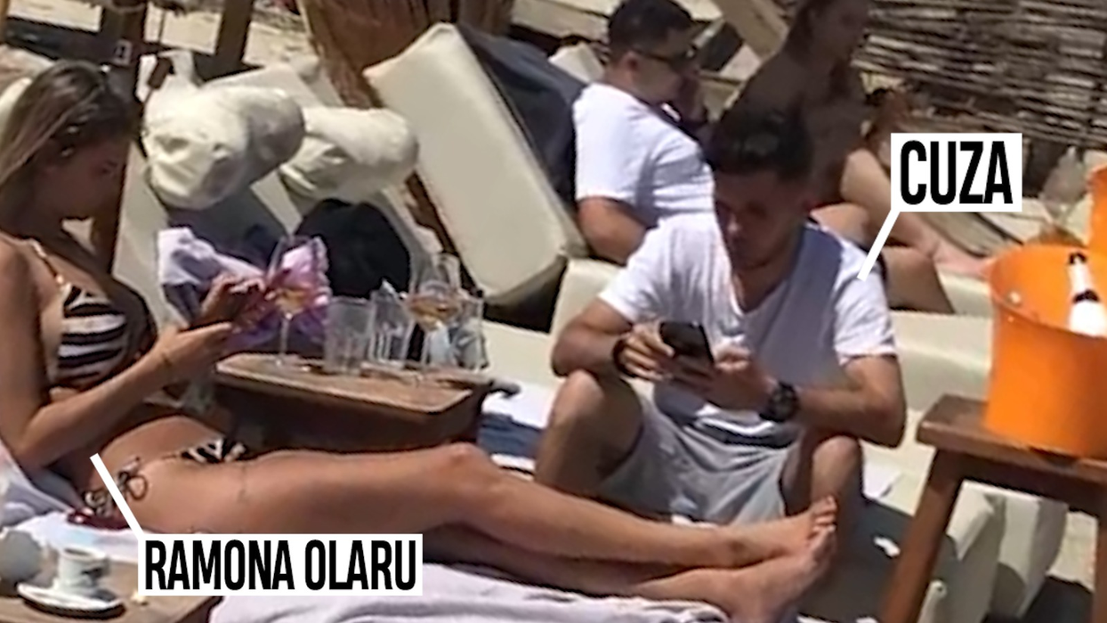 Ramona Olaru și Cuza, împreună la plajă în minivacanța de Rusalii