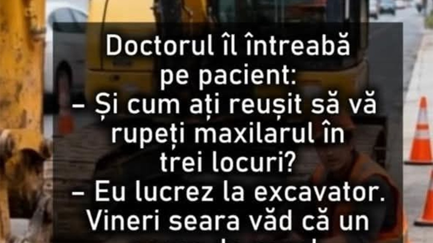 BANC | Doctorul îl întreabă pe pacient: "Cum ați reușit?"