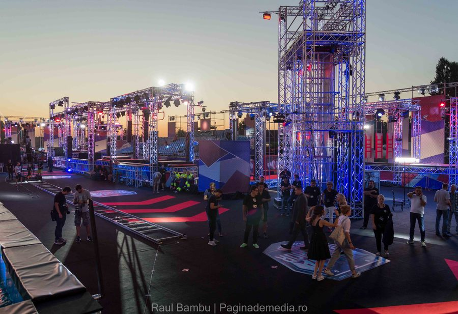 Cum arată platourile Ninja Warrior. Primele imagini din culisele show-ului Pro TV