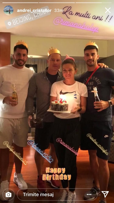 Simona Halep a împlinit 27 de ani! Ce cadou a primit sportiva de ziua ei
