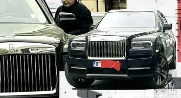 Fostul acționar de la Dinamo a apărut la piață cu un Rolls Royce Cullinan de 400.000 €