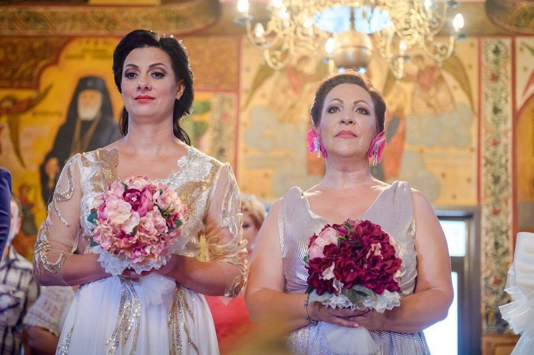 Făniţa Modoran şi naşa ei, Jeni Nicolau