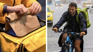 Ce mesaj au primit bucureștenii care au încercat să comande mâncare on-line în timpul ciclonului Ashley
