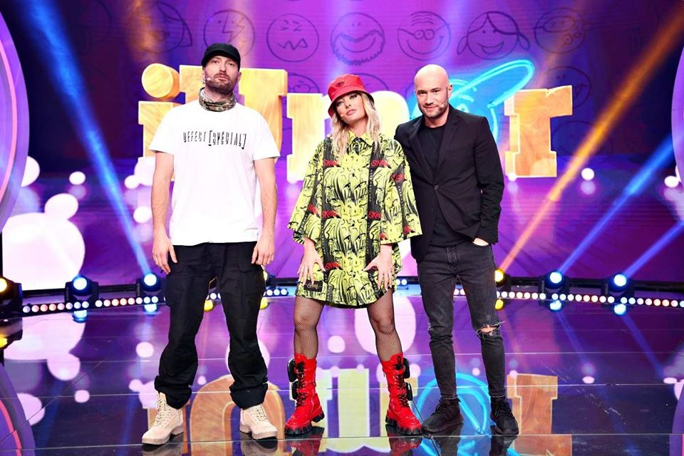 Jurații "iUmor", în formula cu Bendeac (Foto: Instagram)