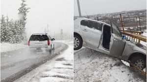 Ninsorile au făcut ravagii! O femeie de 42 de ani a murit, după ce a pierdut controlul mașinii