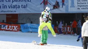Preludiu pe partie! Roxana Ilie s-a harjonit cu sotul in zapada!