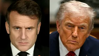 Donald Trump face public un SMS de la Emmanuel Macron despre Groenlanda. Ce i-a transmis președintele francez