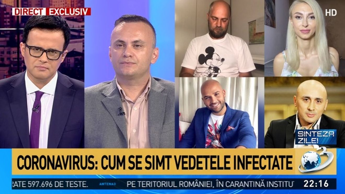 Coșmarul trăit de Marcel Pavel și Andrei Ștefănescu după ce au fost diagnosticați cu virusul COVID-19