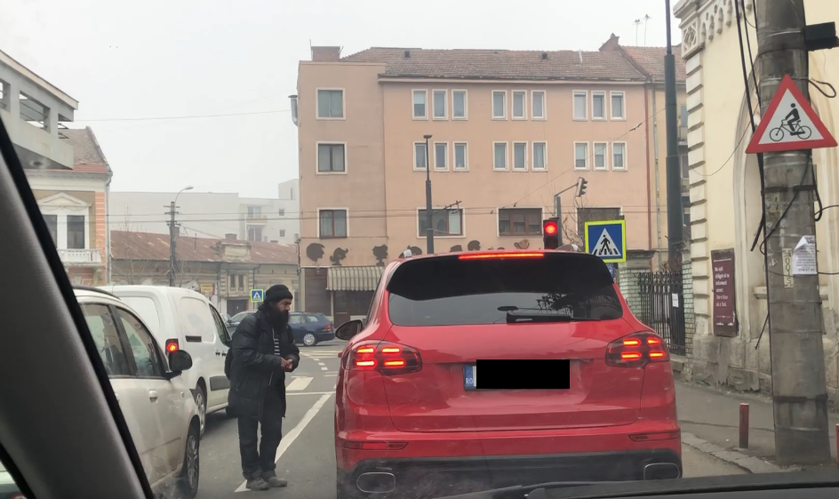 Cerşetorul i-a mulţumit pentru leu