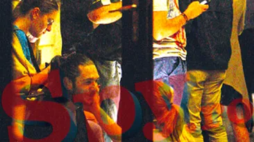 Dezmierdat mai ceva ca un copil! Chef Florin, mangaiat si sarutat in strada!