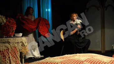 Adela Popescu, pentru prima data pe scena unui teatru