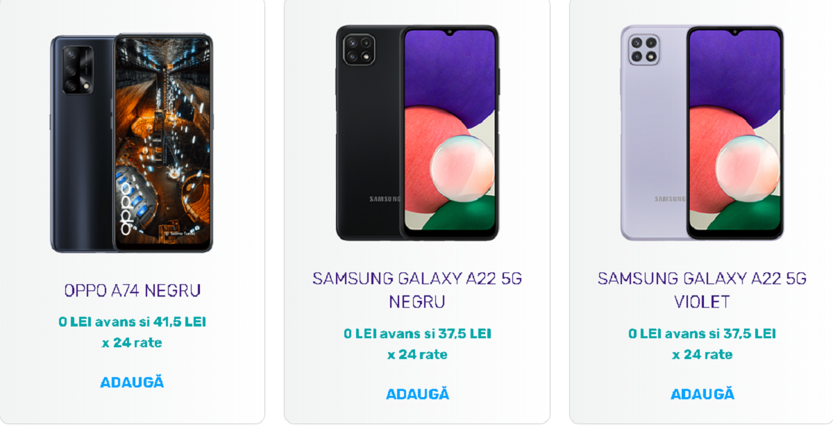 Telefoane gratis de la RCS RDS! Clienţii Digi România îşi pot comanda smartphone-uri cu 0 lei avans