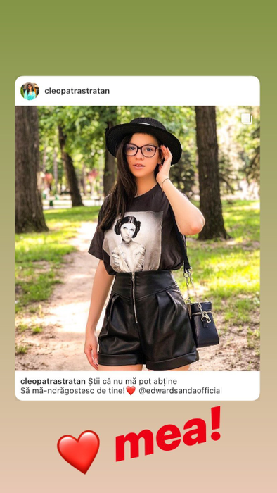 Cleopatra Stratan a confirmat povestea de dragoste dintre ea și Edward Sanda: „Suntem împreună de ceva vreme.”