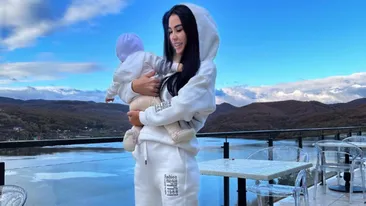 Au apărut imaginile cu fiica Danielei Crudu! A arătat pentru prima oară chipul micuței Daiana Maria. „În vizită”