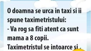 BANC | "Vă rog să fiți atent, că sunt mamă a 8 copii"