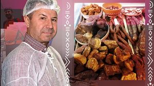 El este olteanul care prepară cârnații ca acum 100 de ani!