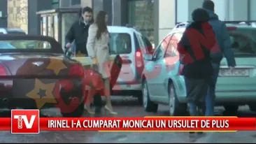 I-a cumparat un ursulet Monicai