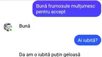 BANCUL ZILEI | ”Bună, frumosule! Ai iubită?”