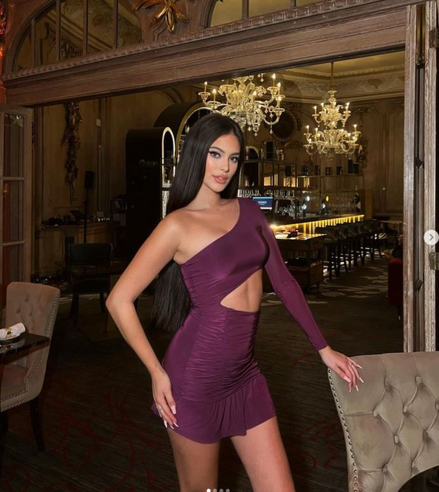 Eva Zaharescu, fiica Andreei Berecleanu/ sursă foto: Instagram