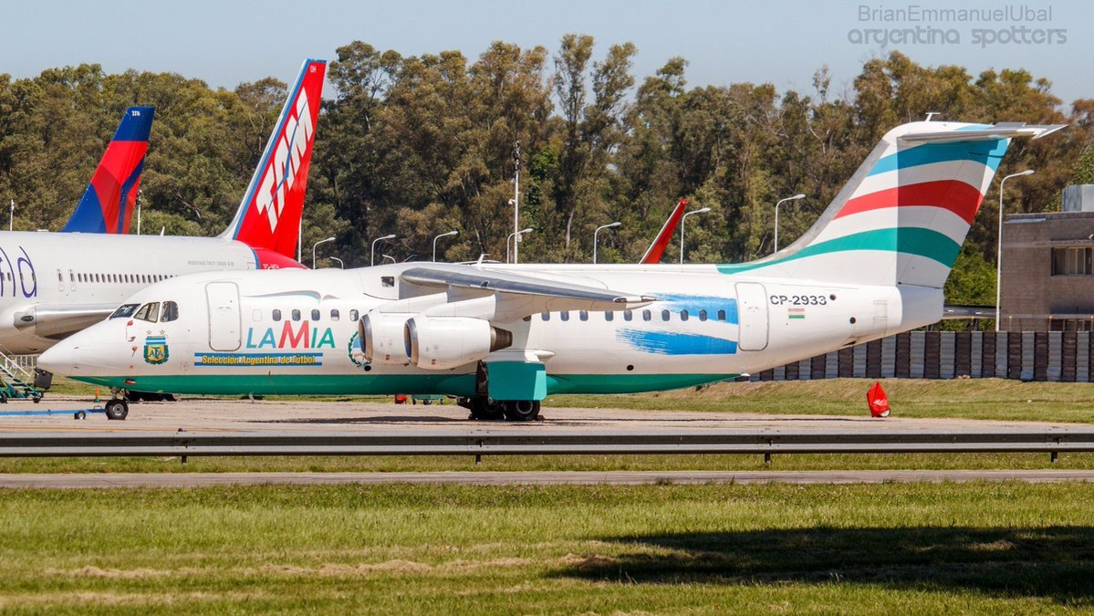Acesta este avionul care s-a prăbuşit în Columbia.
