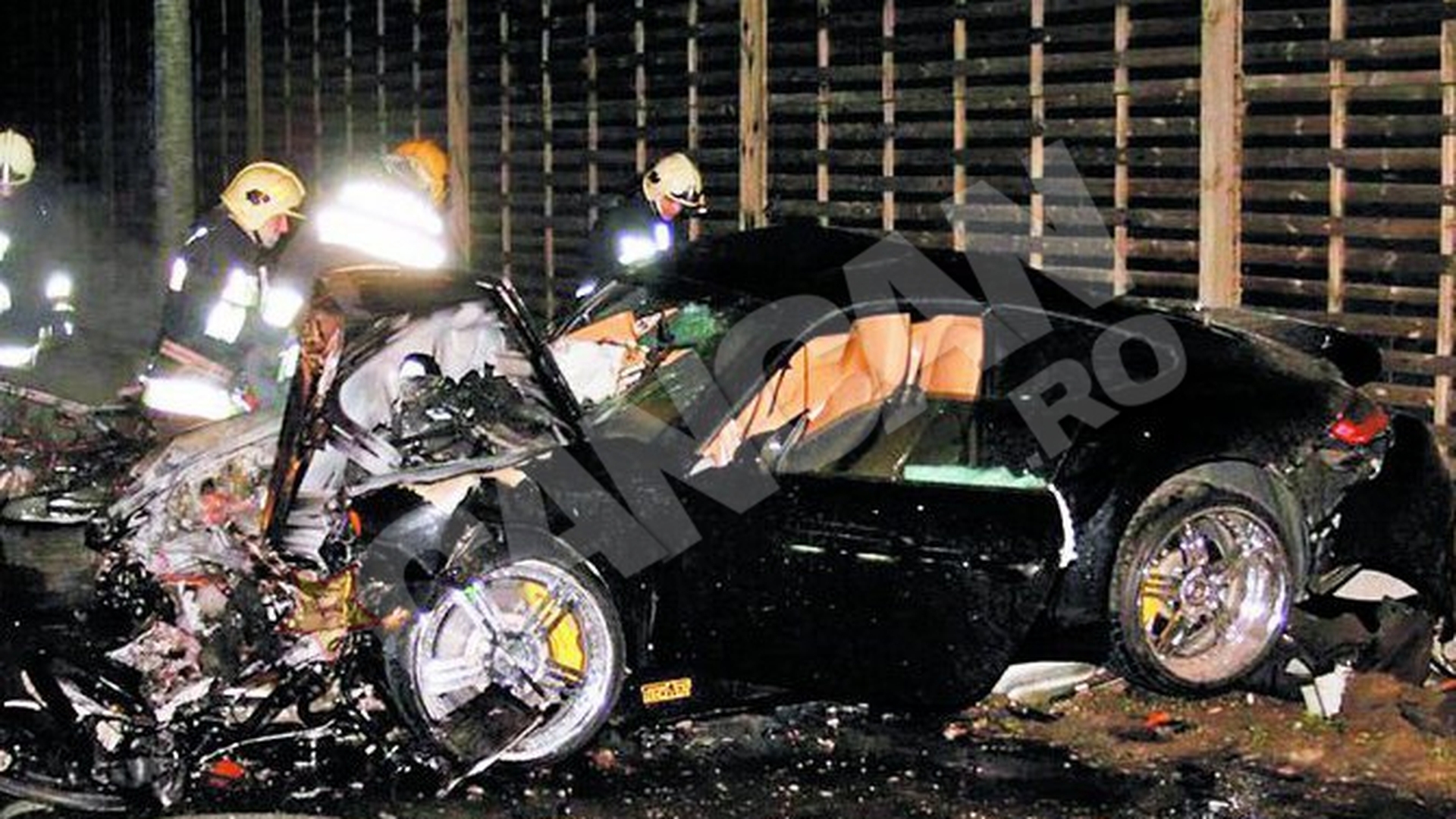 George s-a facut praf intr-un Porsche primit cadou. Milionarul Parteca, acuzat ca i-a "cumparat" moartea fiului sau!